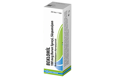 BEKLOMIL 100 MCG BURUN SPREYI, SUSPANSIYON (120 DOZ)
